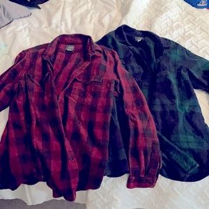 JCrew Flannels
